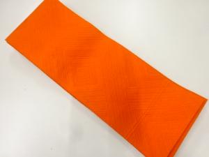 菱模様織出し半幅帯